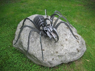 Spinne 3mm Stahl unbehandelt